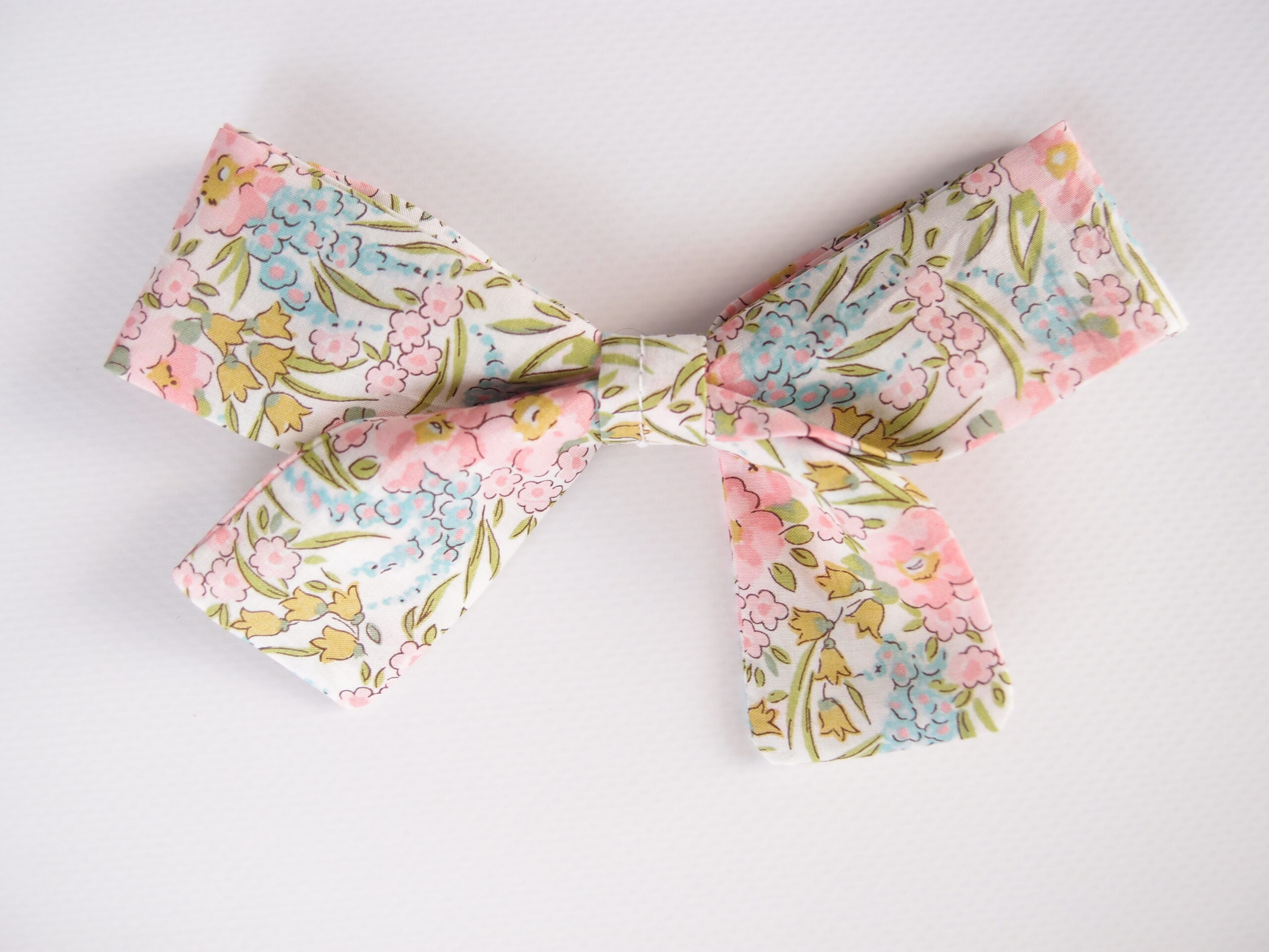 girl hair bow toddler bow liberty of London fabric handmade