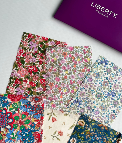 Liberty of London fabric swatches