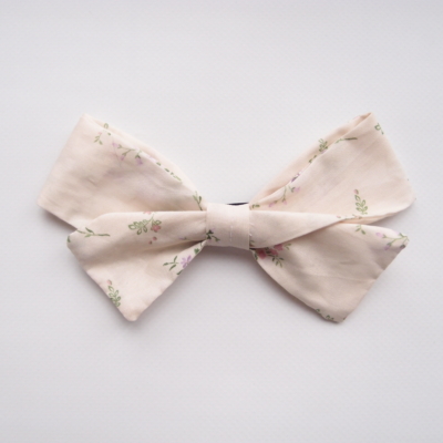 girl hair bow made with liberty of london cotton