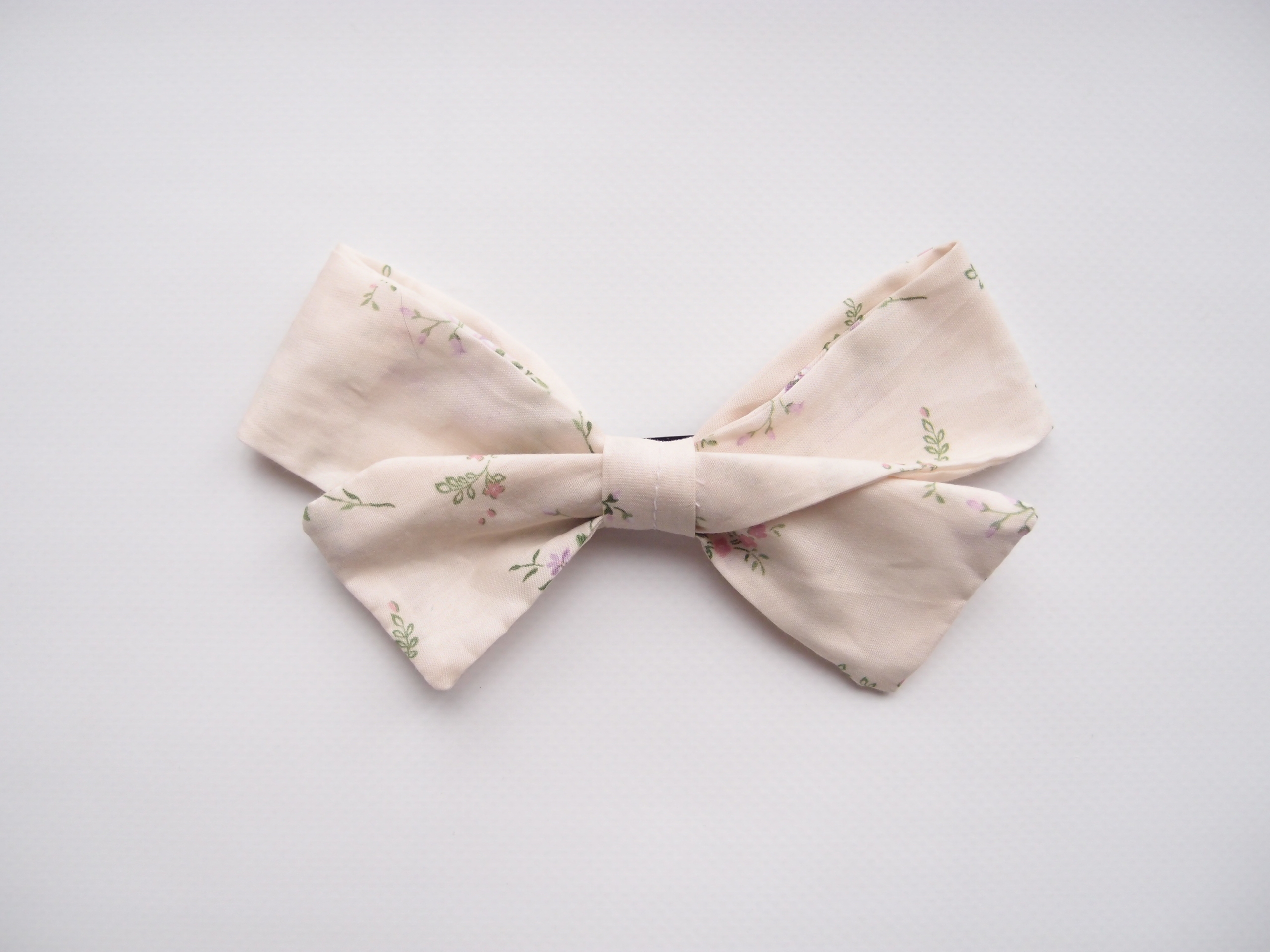 girl hair bow made with liberty of london cotton