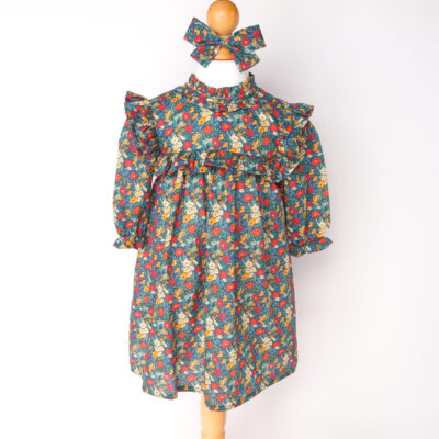 florence may liberty fabric dresses for girls